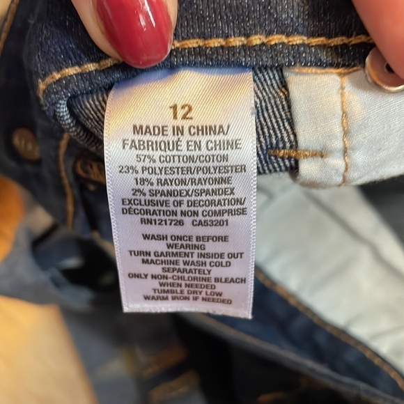 Aeropostale Midi Jean Shorts - Picture 3 of 6